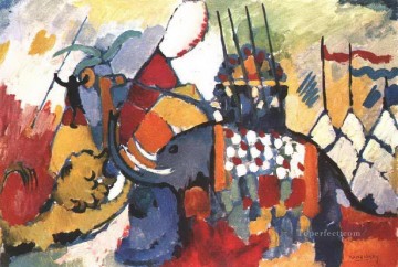 El elefante Wassily Kandinsky Pinturas al óleo